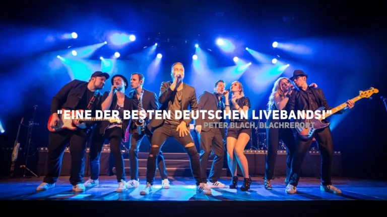 Goodfellas gelten als eine der besten deutschen Livebands für unvergessliche Konzerte.